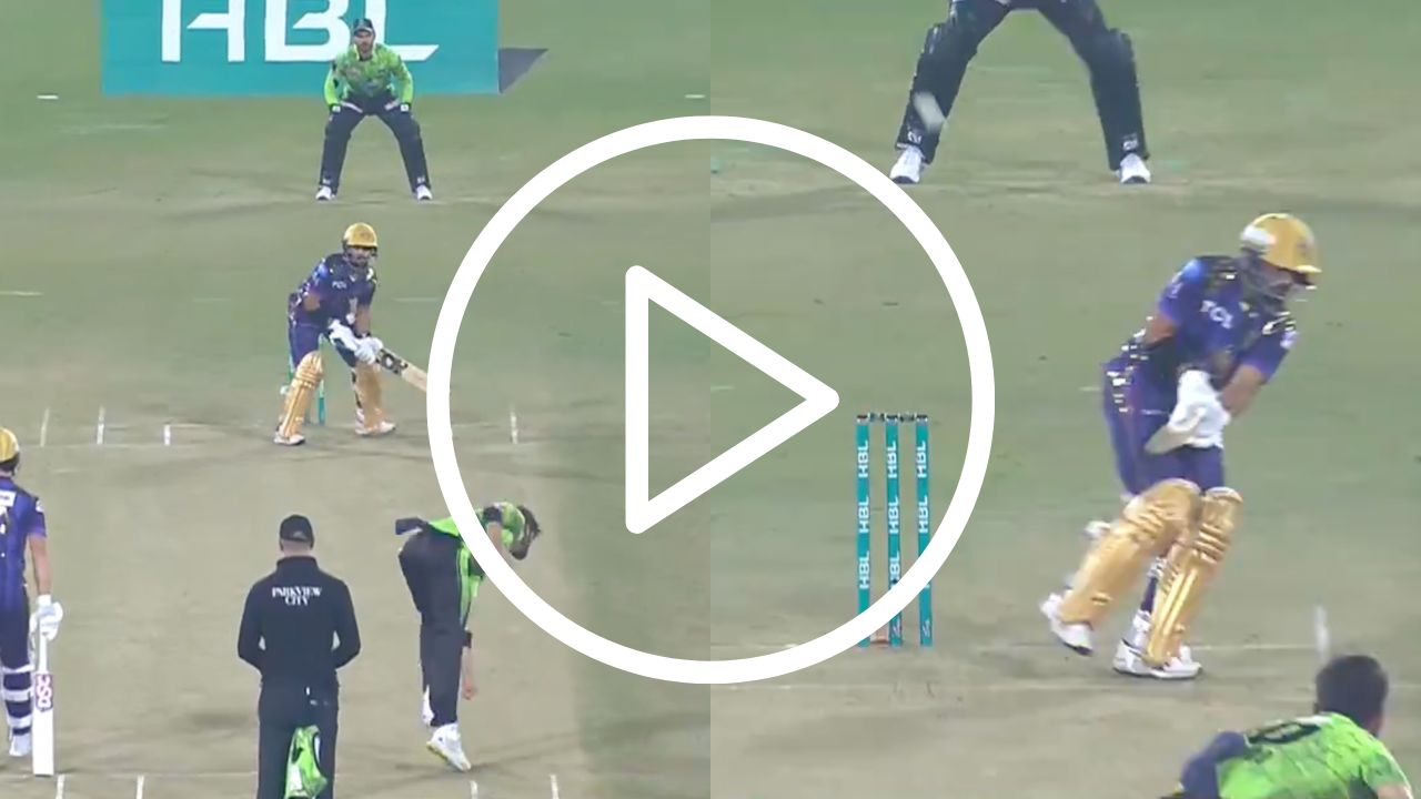 [Watch] Shaheen Afridi ‘Humiliated’ As Saud Shakeel Pulls Off A No-Look Six